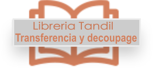 logo Transferencia y Decoupage LibrerÃ­a Tandil